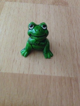 Frosch sitzend